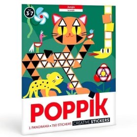 Poppik Samolepkové panorama - Džungle