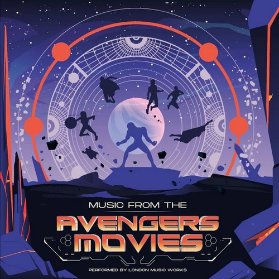 LP London Music Works - Music From the Avengers Movies (Orange vinyl)
