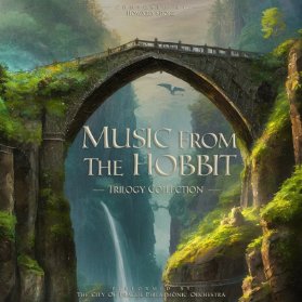 LP The City of Prague Philharmonic Orchestra - Music from The Hobbit (Milky vinyl)