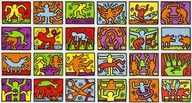 Keith Haring: Retrospect - Puzzle/1500 dílků