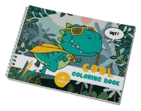 Kreativní omalovánky Dino Creative A4 SP 21l
