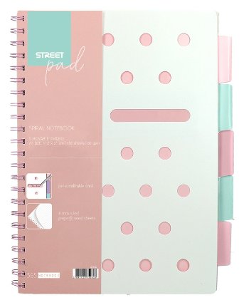 Blok SP  A4/100l StreetPad Pink linka