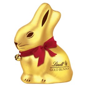 Gold Bunny Milk 100g - displey