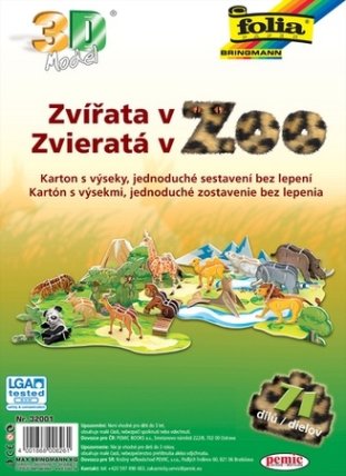 3D model Zvířata v ZOO