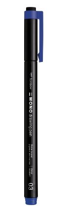 Fineliner MONO drawing pen, 0,35mm, modrá