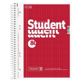 Student blok A5 80 listů čtver.