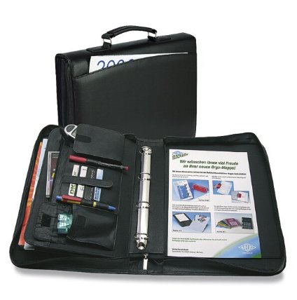 Portfolio A4 se zipem a držadlem 355 x 325 x 65 mm