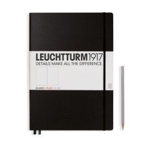 Zápisník Leuchtturm1917 Black Master Classic čistý