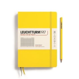 Zápisník Lemon, Medium, 251 p., čtverečkovaný