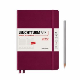 Port Red, Daily Planner Medium (A5) 2022, English