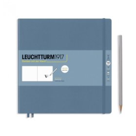 Stone Blue, Sketchbook Square, 112 pages, 150g/m? paper, plain
