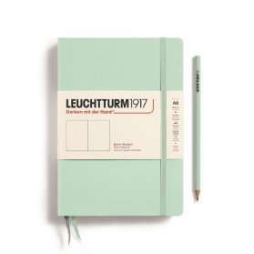 Mint Green, Medium (A5), 251 p., plain