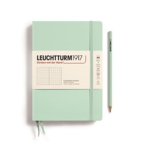 Mint Green, Medium (A5), 251 p., dotted