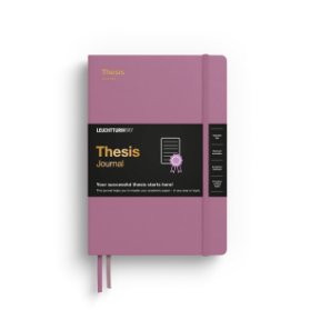 Thesis Journal Medium (A5), Hardcover, Dusty Rose, English