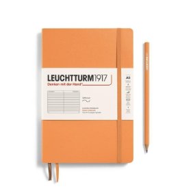 Zápisník Apricot, Softcover, Medium (A5), 123 S., liniert