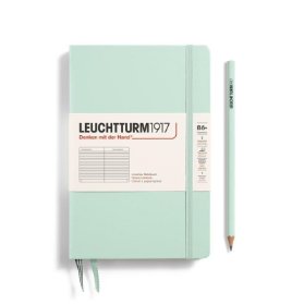 Mint Green, Paperback (B6+), 219 p., ruled