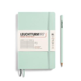 Mint Green, Softcover, Paperback (B6+), 123 p., ruled