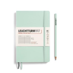 Mint Green, Softcover, Paperback (B6+), 123 p., ruled