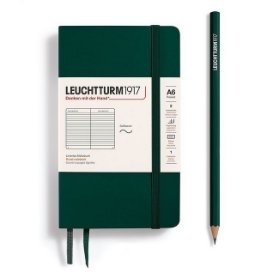 Forest Green, Softcover, Pocket (A6), 123 p., ruled