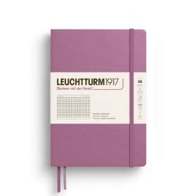 Dusty Rose, Medium (A5), 251 p.,squared