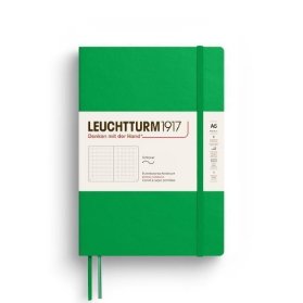 Spring Leaf, Softcover, Medium (A5), 123 p.,dotted