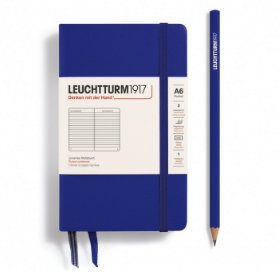 Notebook Ink, Pocket (A6), 187 p., ruled