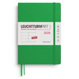 Spring Leaf, Weekly Planner Medium (A5) 2026, English