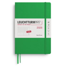 Spring Leaf, Week Planner Medium (A5) 2026, English