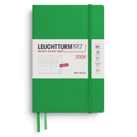 Spring Leaf, Week Planner Paperback (B6+) 2026, English