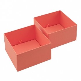 4Rooms Organizér, Čtvercový, 2ks, Orange