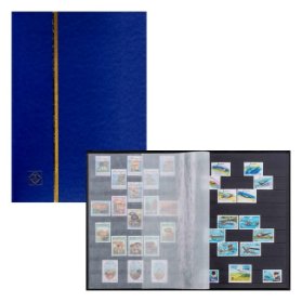 Album na známky Comfort S64 black pages blue