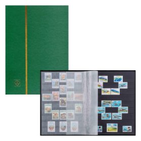 Album na známky Comfort S64 black pages green