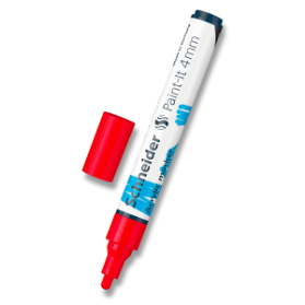 Akrylový popisovač Schneider Paint-It 320 výběr barev červená