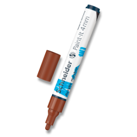 Akrylový popisovač Schneider Paint-It 320 výběr barev hnědá