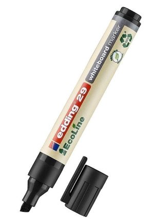 Popisovač na bílé tabule EDDING EcoLine 29, černá