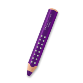 Pastelka Faber-Castell Grippy - tmavě fialová