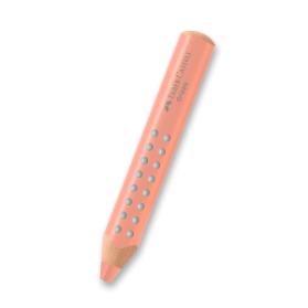 Pastelka Faber-Castell Grippy - broskvová
