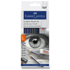 Umělecká sada Faber-Castell Goldfaber Graphite Sketch sada 8 ks