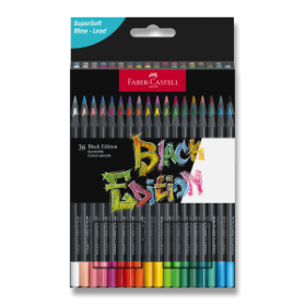 Pastelky Faber-Castell Black Edition 36 barev
