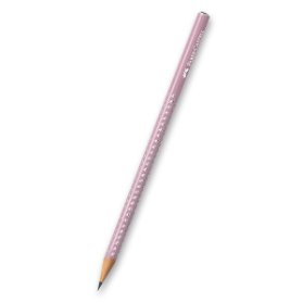 Grafitová tužka Faber-Castell Sparkle - perleťové odstíny výběr barev růžová