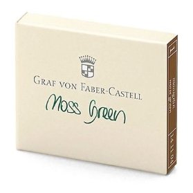 Ink cartridges Moss Green permanent 6x
