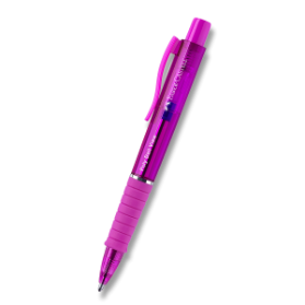 Kuličkové pero Faber-Castell Poly Ball View Aurora Electric Fuchsia