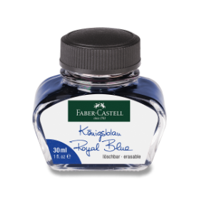 Inkoust Faber-Castell 30 ml, výběr barev modrý