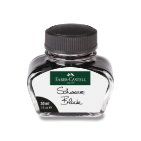 Inkoust Faber-Castell 30 ml, výběr barev černý