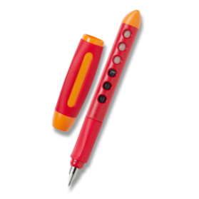 Bombičkové pero Faber- Castell Scribolino pro leváky, výběr barev červená