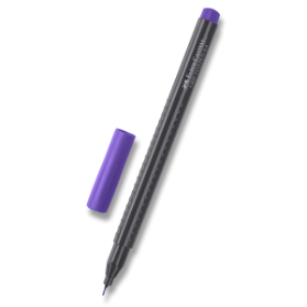 Fineliner Faber-Castell Grip 1516 - barevné 0.4 mm, výběr barev sv. fialová