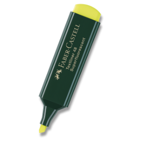 Zvýrazňovač Faber-Castell Textliner 1548 výběr barev žlutý