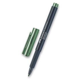 Popisovač Faber-Castell Metallics výběr barev zelená