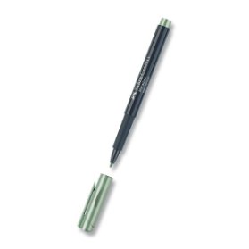 Popisovač Faber-Castell Metallics výběr barev ledově zelená