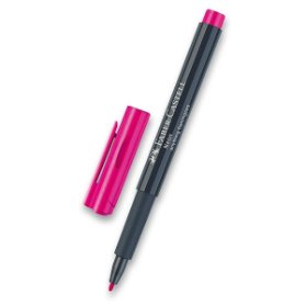 Popisovač Faber-Castell Neon výběr barev růžová